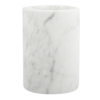 Spirella kelímek na zubní kartáčky SANA, bílý, mramorový