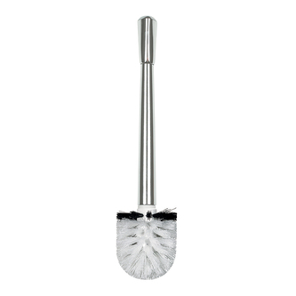 Spirella WC štětka ETNA, bílá, plast, chromovaná rukojeť