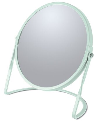 Spirella kosmetické zvětšovací zrcátko AKIRA, matná ledově zelená, ocel