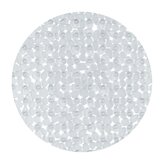 Spirella protiskluzová kulatá podložka do sprchy RIVERSTONE, průhledná, PVC, 57 cm