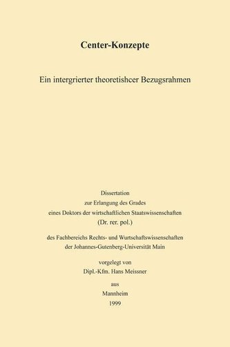 Center-Konzepte