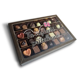Pralinky Ta nejlepší přítelkyně: 28 ks pralinek