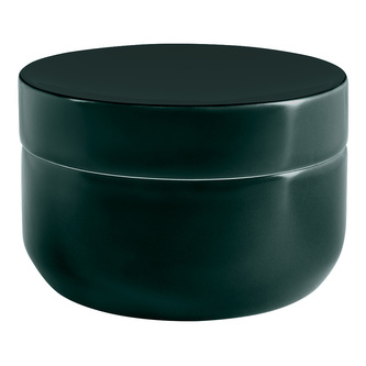 Spirella organizér na kosmetiku JARO, tmavě zelený, keramika