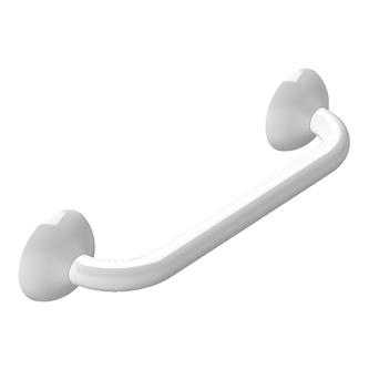 Spirella madlo do koupelny ECO, bílé, ocel, 30 cm