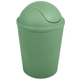 MSV výklopný koš AKO, bazalkově zelený, plast, 5,5 L