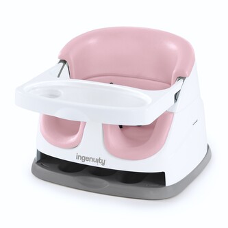 INGENUITY Podsedák na židli 2v1 Baby Base™ Peony 6m+ do 22kg