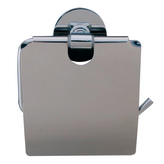 Spirella držák na toaletní papír EASY, s krytem, chromovaný zinek