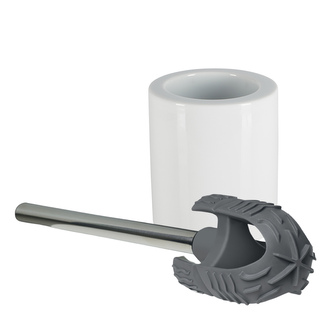 Spirella porcelánová nádoba UNO k WC štětce JET, bílá