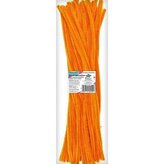 Druciki dekoracyjne 0,6x30cm pomarańcz jasne 50szt