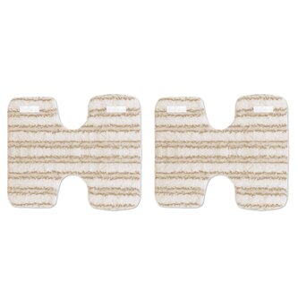 2 ks návleků na dřevěné a laminátové podlahy pro parní vysavače Polti LECOASPIRA