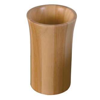 Spirella kelímek na kartáčky GOBI, bambus