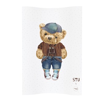 CEBA BABY Podložka přebalovací 2-hranná měkká (48x70) Cosy Fluffy Puffy Stu