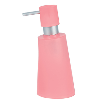 Spirella dávkovač mýdla MOVE, růžový, plast, 300 ml