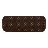 MSV protiskluzová podložka do vany CLASS Premium, hnědá, SBS kaučuk, 36 x 97 cm