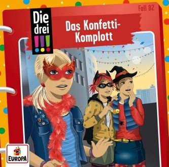 Die drei !!! - Das Konfetti-Komplott, Audio-CD