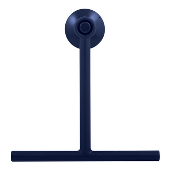 Spirella sprchová stěrka s přísavkou TIM, petrolejová modrá, plast, 22 cm