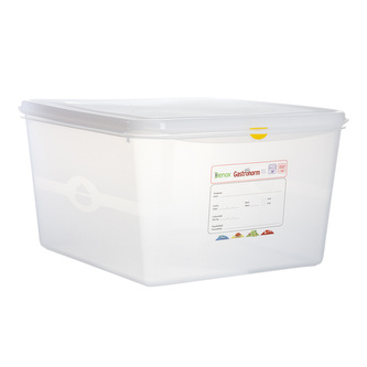 Denox gastronádoba GN2/3 s víkem GASTRONOX, 200 mm, polypropylen, objem 19 L, hermetická