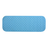 MSV protiskluzová podložka do vany CLASS Premium, nebesky modrá, SBS kaučuk, 36 x 97 cm