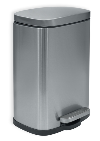 Spirella pedálový odpadkový koš AKIRA, kartáčovaná nerez ocel, 5 L