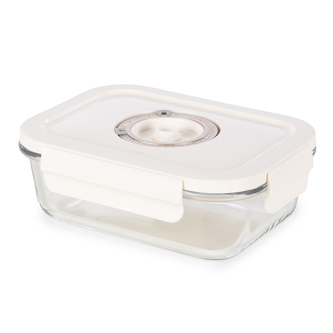 Compactor skleněná vakuovací dóza na potraviny ASPIFRESH - M, 530 ML, 17x12,5x5,2(h) cm Compactor skleněná vakuovací dóza na potraviny ASPIFRESH - M, 530 ML, 17x12,5x5,2(h) cm