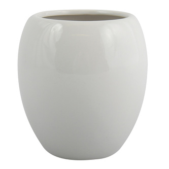 MSV kelímek na zubní kartáčky JAVA, bílý, keramika