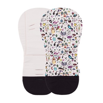 PETITE&MARS Vložka do kočárku Foamy Limited 100 Tattoo