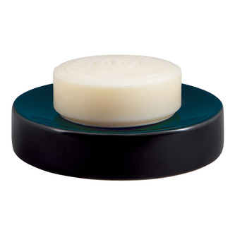 Spirella mýdlenka JARO, černo/petrolejová, keramika