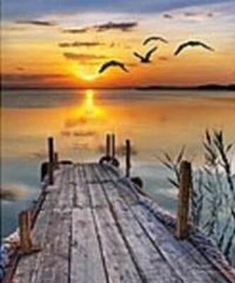 Mozaika diamentowa szczeniak