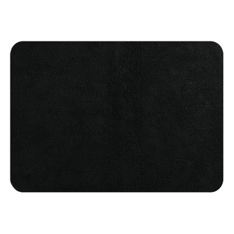 Spirella koupelnová předložka CAMPUS, černá, bavlna, protiskluzová, 50 x 70 cm