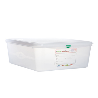 Denox gastronádoba GN2/3 s víkem GASTRONOX, 100 mm, polypropylen, objem 9 L, hermetická