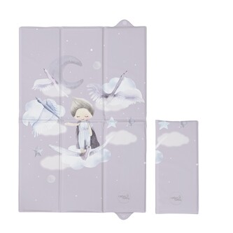 CEBA BABY Podložka přebalovací cestovní (60x40) Basic Wild Swans