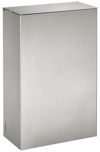 Nástěnný koš s víkem Rossignol Axos 51363, 10 L, nerezová ocel