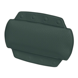 Spirella polštář do vany ALASKA, tmavě zelená, PVC, 32 x 23 cm
