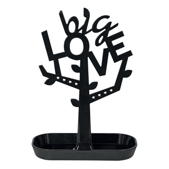 Spirella stojánek na šperky SYDNEY, tvar stromu, černý, plast