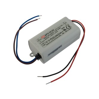 Spínaný zdroj konstantního napětí, IP30, 16,08W, 24V/0,67A DC