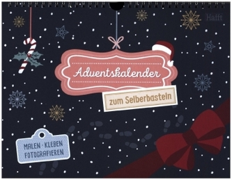 Bastel-Adventskalender A4+ 24 Tage