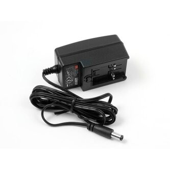 Spínaný síťový napájecí adaptér 12W, 12V/1A DC, souosý konektor 5,5/2,1mm, vnitřní plus, stabilizovaný