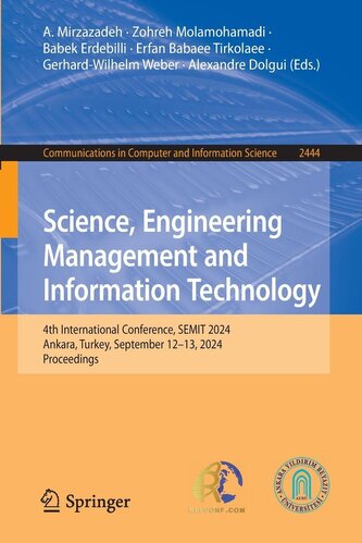 Science, Engineering Management and Information Technology Science, Engineering Management and Information Technology