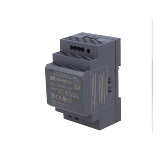 DC/DC měnič na DIN lištu 60W, 9..36V -> 15V/4A