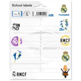 Poznámkové nálepky FC Real Madrid: Set 16 kusů (kus 8 x 4 cm|set 16 x 20 cm)