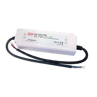 Spínaný zdroj konstantního proudu IP67, 151,2W, 1400mA/54..108V DC