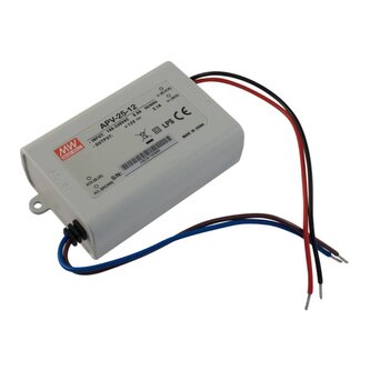 Spínaný zdroj konstantního napětí, IP30, 25,2W, 12V/2,1A DC