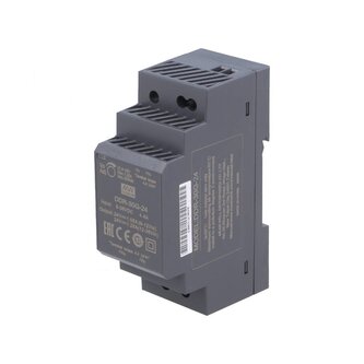 DC/DC měnič na DIN lištu 30W, 9..36V -> 24V/1,25A