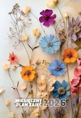 Kalendarz 2026 Miesięczny plan zajęć A5 MIX