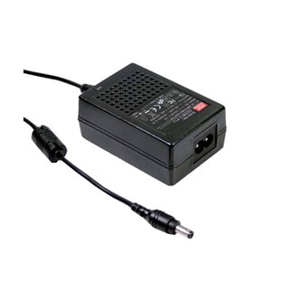 Spínaný síťový napájecí adaptér 36W, 24V/1,5A DC, souosý konektor 5,5/2,1mm, vnitřní plus, stabilizovaný