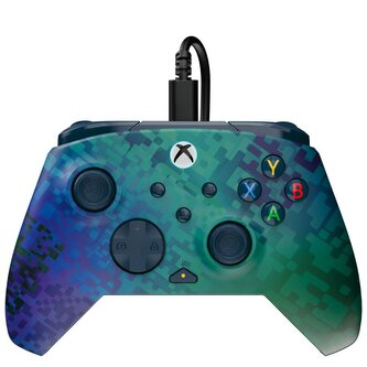 Turtle Beach Rematch Advanced, herní ovladač pro Xbox Series X/S, Xbox One, PC, NonGlow,Glitch Green