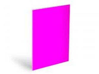 Okładka na zeszyt A4 neon pink 180mic (10szt)