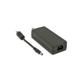 Spínaný síťový napájecí adaptér 90W, 24V/3,75A DC, souosý konektor 5,5/2,5mm, vnitřní plus, stabilizovaný