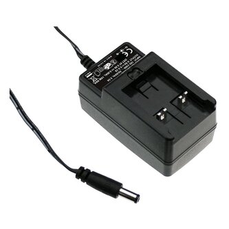 Spínaný síťový napájecí adaptér 13W, 7,5V/1,73A DC, souosý konektor 5,5/2,1mm, vnitřní plus, stabilizovaný