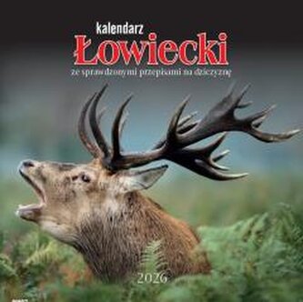 Kalendarz 2026 ścienny albumowy 30x30cm Łowiecki